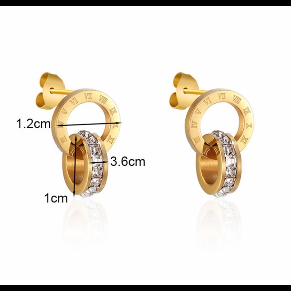 High Quality Titanium Steel earrings - Picture 3 of 3